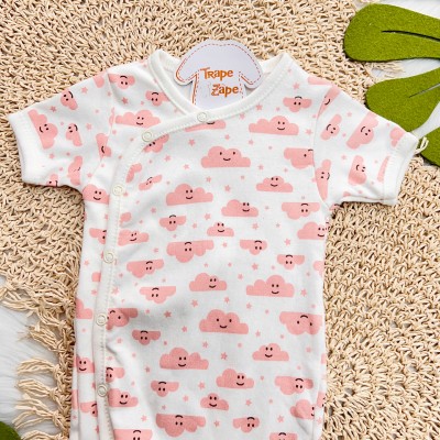 Body kimono M/c Nuvens Rosê